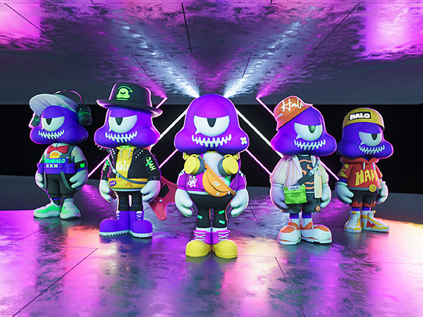 HALO LIVE音乐现场IP形象