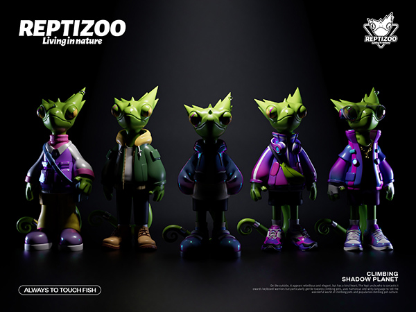 瑞皮大叔IP形象｜REPTIZOO