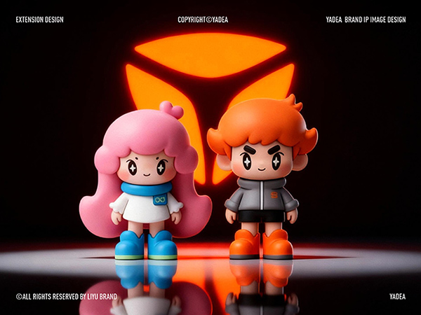 雅迪IP形象｜迪沫沫&迪酷酷